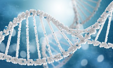 DNA molekülü kavramsal görüntü