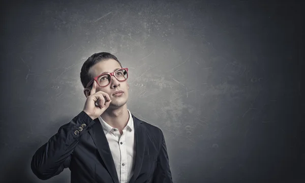 Pensive young man — Stock Photo, Image