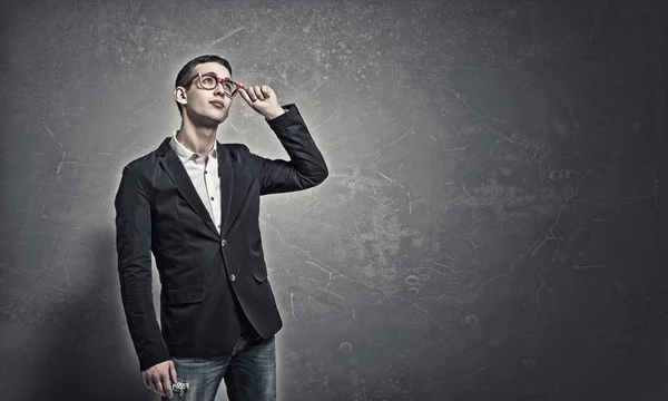 Pensive young man — Stock Photo, Image