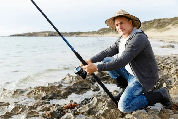 Picture of fisherman — Stock Photo, Image