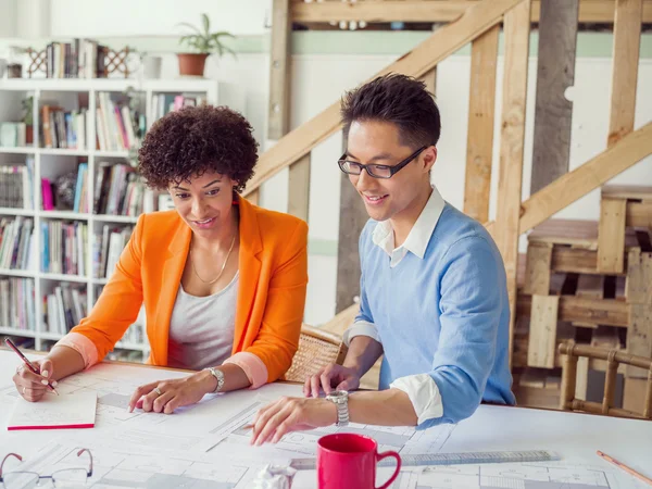 Creative team at work — Stock Photo, Image