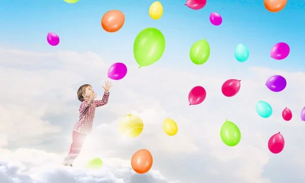 Niño feliz descuidado — Foto de Stock