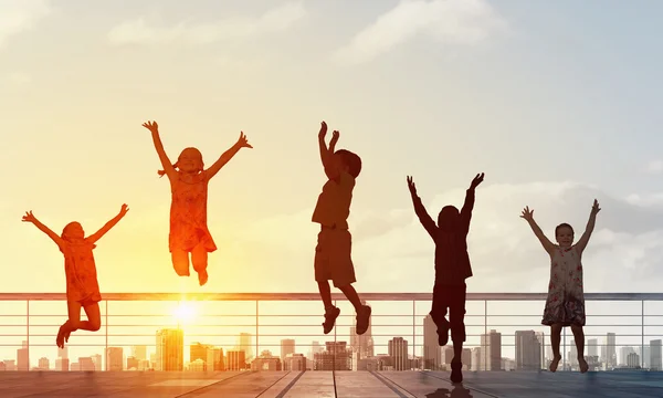 Feliz infância descuidada — Fotografia de Stock