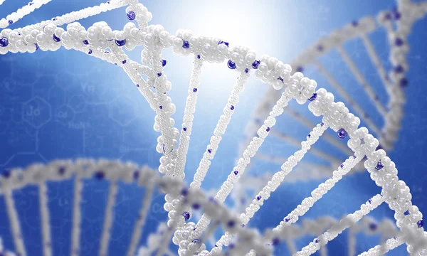 Dna 分子概念图像 — 图库照片