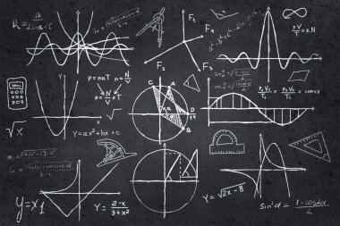 Blackboard matematik skeçler
