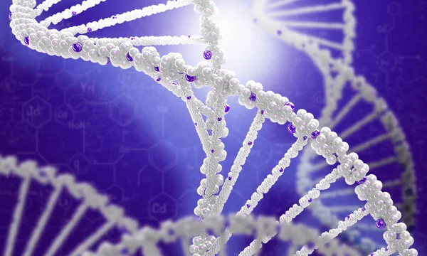Immagine concettuale della molecola di DNA — Foto Stock