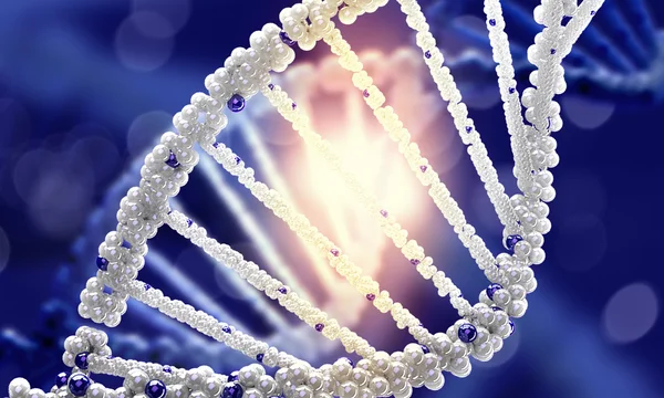 DNA molekylen konceptuell bild — Stockfoto
