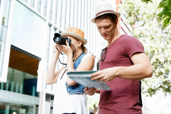 Vai ser uma óptima imagem. — Fotografia de Stock