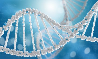 DNA molekülü kavramsal görüntü