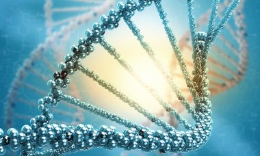 DNA molekülü kavramsal görüntü