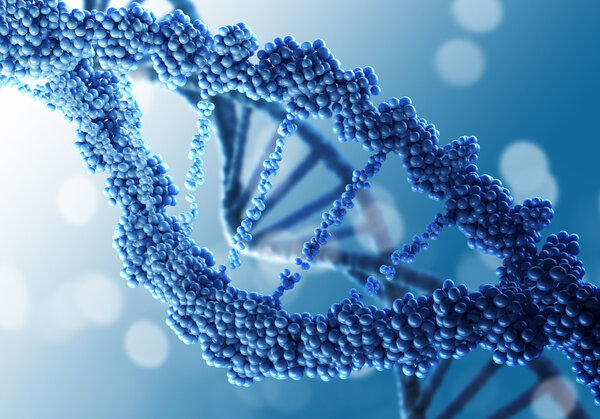 DNA molecule conceptual image