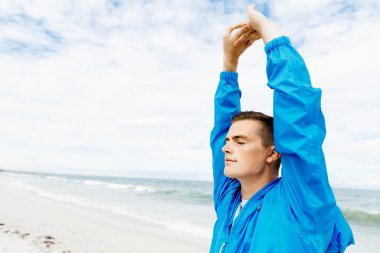 Adam sahilde dışında eğitim