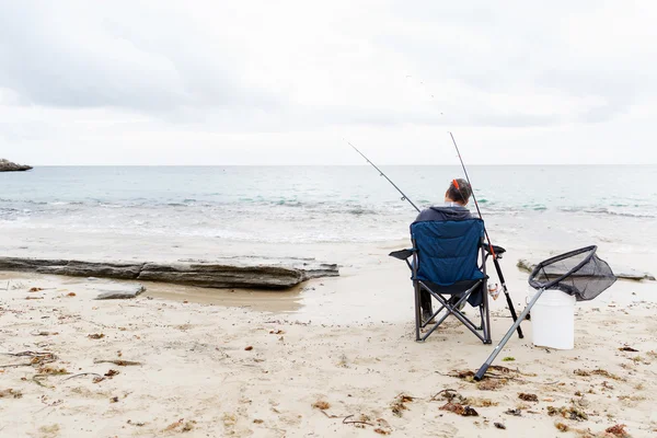 Immagine di pescatore — Foto Stock