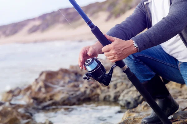 Picture of fisherman — Stock Photo, Image