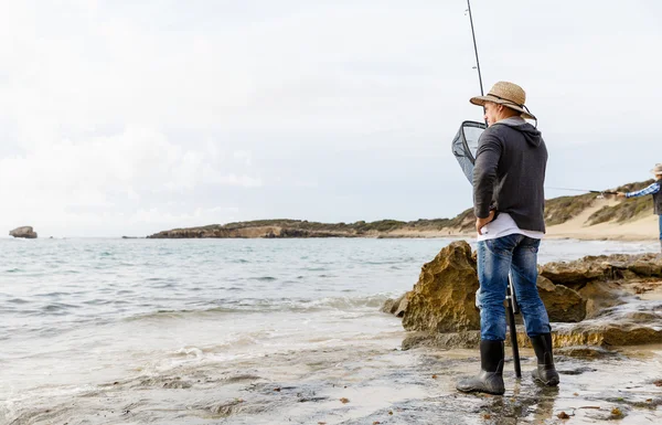 Immagine di pescatore — Foto Stock