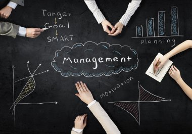 Konuşmak kurumsal işbirliği içinde çalışma