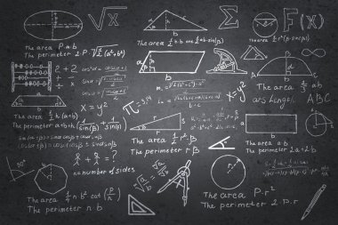 Blackboard matematik skeçler