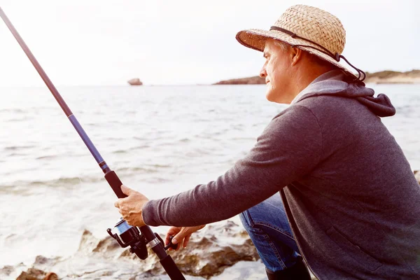 Picture of fisherman — Stock Photo, Image