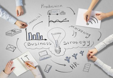 Konuşmak kurumsal işbirliği içinde çalışma