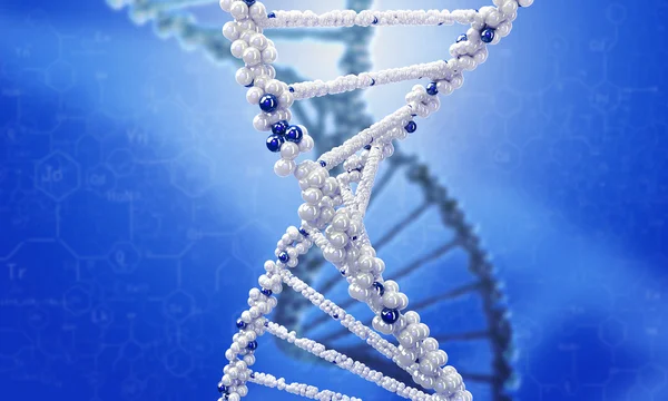 Image conceptuelle de molécule d'ADN — Photo