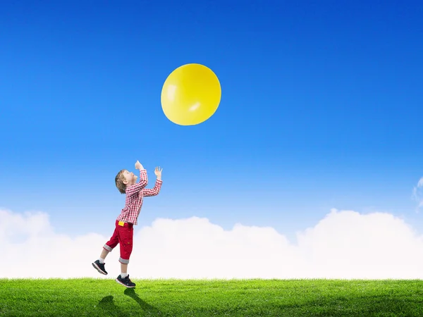 Careless happy child — Stock Photo, Image