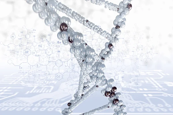 Biotechnology genetic research — Stock Photo, Image