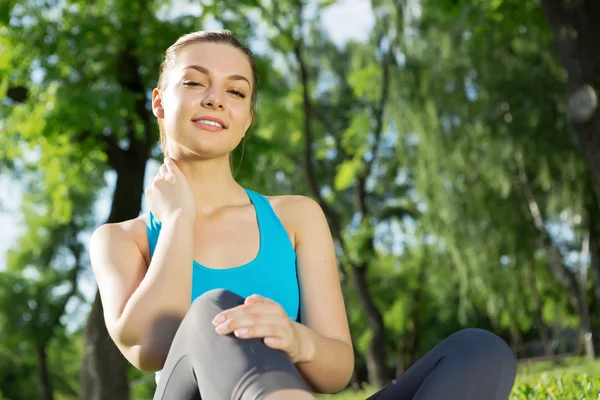 Enjoying minutes of solitude — Stock Photo, Image