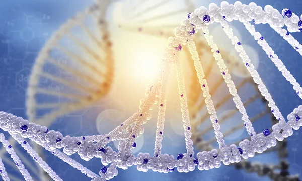 Immagine concettuale della molecola di DNA — Foto Stock