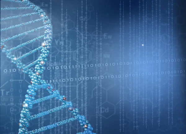 Biotechnology genetic research — Stock Photo, Image