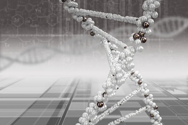 Biotechnology genetic research — Stock Photo, Image