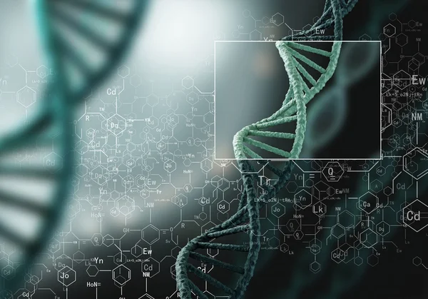 Biotechnológia, genetikai kutatás — Stock Fotó