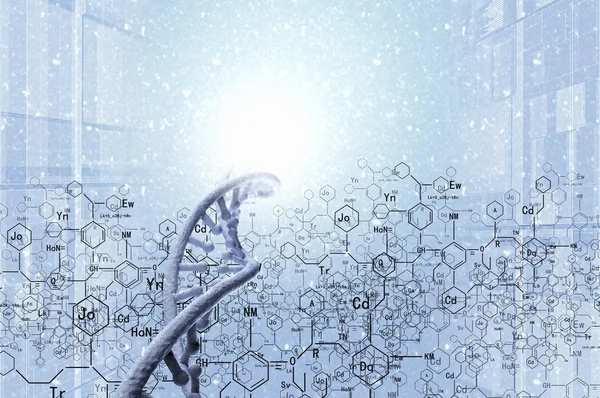 Biyoteknoloji genetik araştırma — Stok fotoğraf