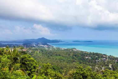 Koh Samui Tayland Panoraması.