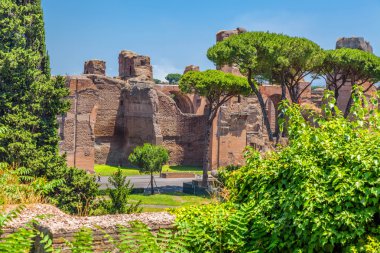 caracalla Hamamı kalıntıları. 