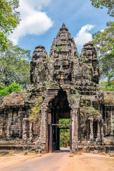 Ruiny ta prohm świątyni w Kambodży — Zdjęcie stockowe