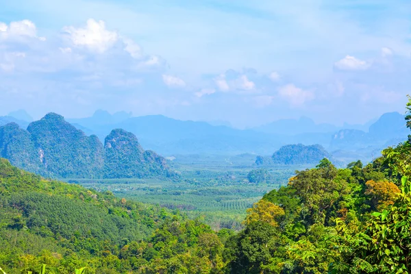 Panorama reservat khao sok in thailand. — Stockfoto