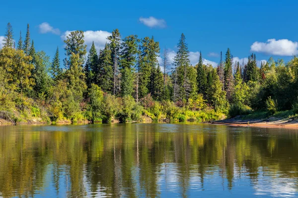 Wilde Natur Sibiriens. — Stockfoto