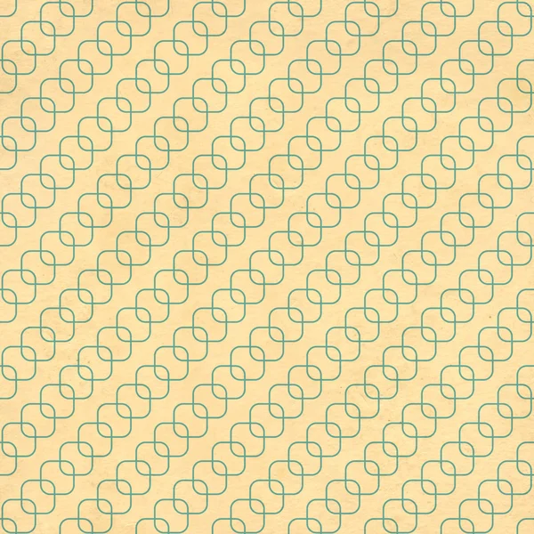 Бесшовная текстура старой бумаги с ретро-геометрическим орнаментом — стоковое фото
