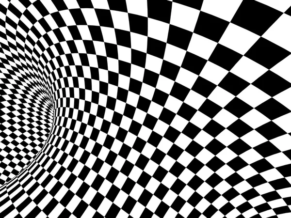 Streszczenie iluzji. czarno-białe — Zdjęcie stockowe