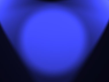 Boş duvar tarafından iki projektörler kaplı