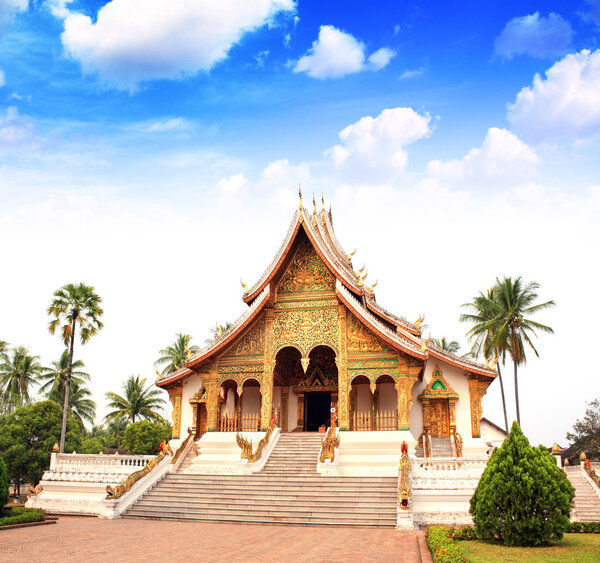 Temple in Royal Palace Museum, Luang Prabang, Laos