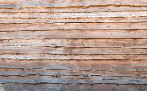 Textuur Van Oude Houten Planken Van Bruine Kleur — Stockfoto