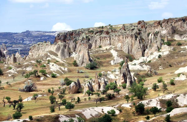 Símbolo Capadocia Chimenea Hadas Champiñones Piedra Multihead Pasabag Valley Anatolia —  Fotos de Stock