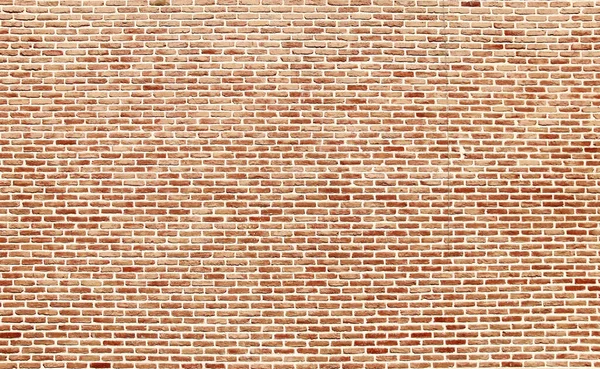 Volledige Horizontale Textuur Van Oude Bakstenen Muur — Stockfoto