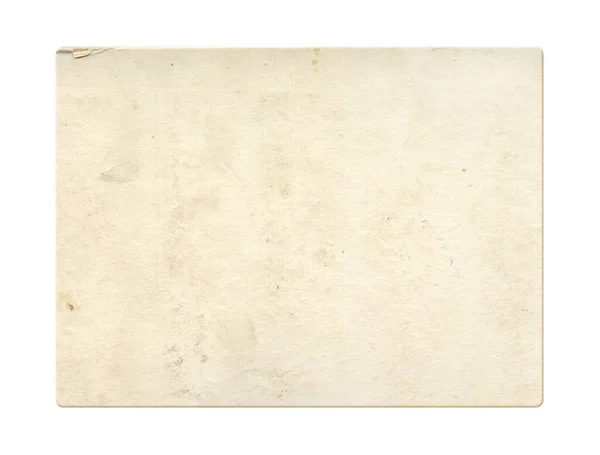 Blanco Vintage Papieren Kaart Kopieer Spce Voor Tekst Mock Sjabloon — Stockfoto