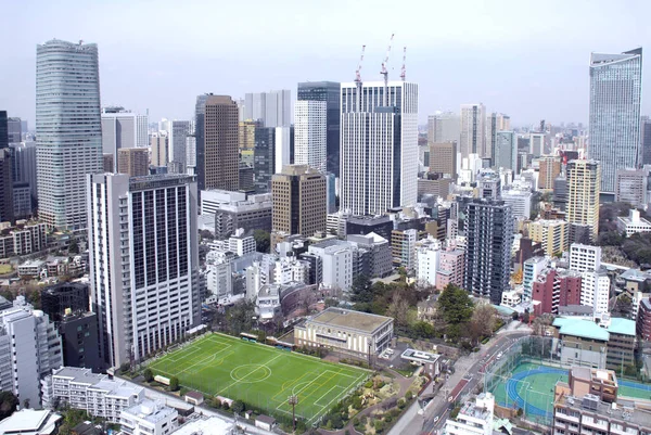 Vista Aérea Tóquio Japão Vista Torre Tóquio — Fotografia de Stock