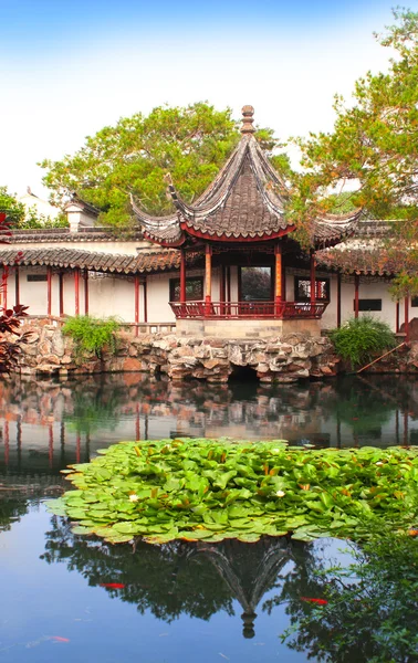 Jardín del administrador humilde en Suzhou, China — Foto de Stock