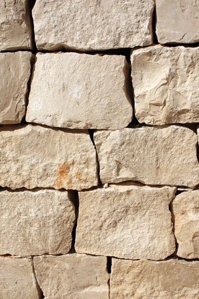 Pared medieval de bloques de piedra —  Fotos de Stock