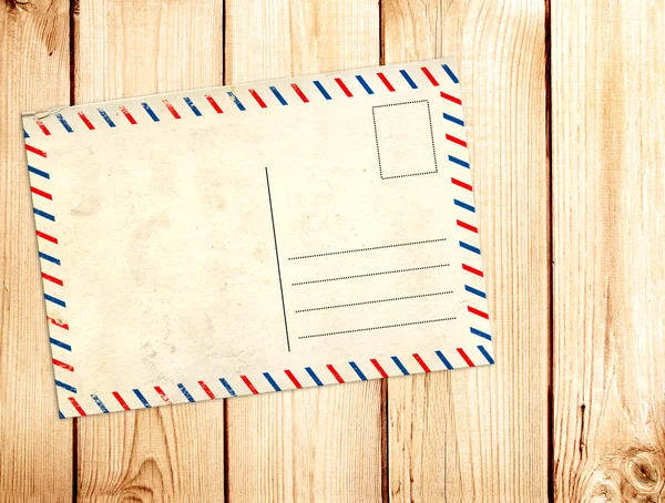 Eski posta kartı — Stok fotoğraf