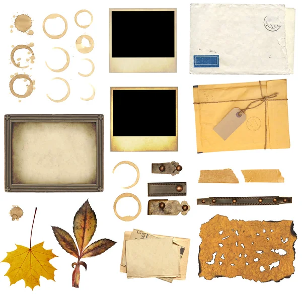 Collection elements for scrapbooking — Stock Photo, Image